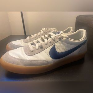 Men’s Nike Killshot 2 Sail/Midnight Navy Blue WORN size 12